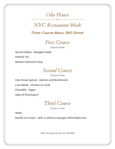 Restaurant Week Summer 2026