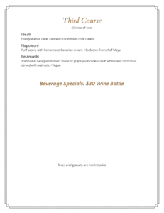 Restaurant Week