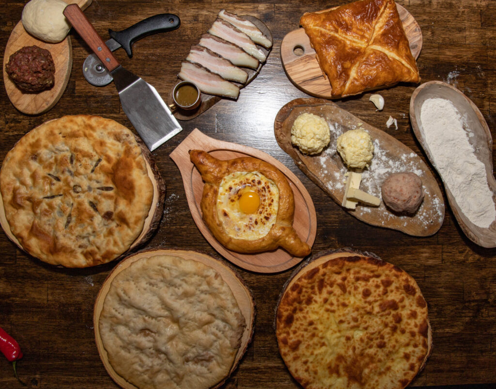 Authentic Georgian cuisine served at Oda House restaurant in New York